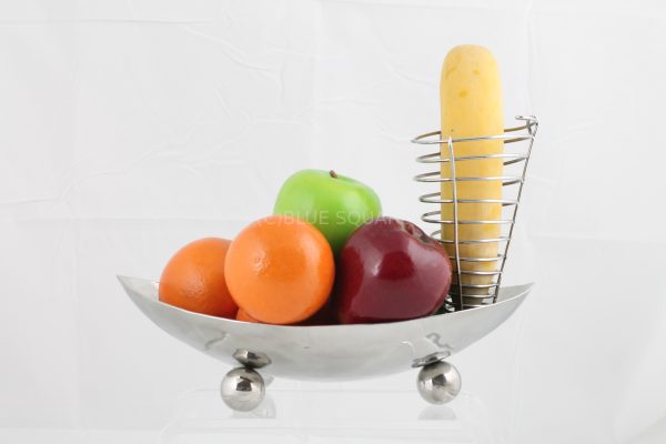 Oval bowl with leg and cone holder - SBWOLC0400