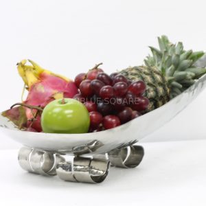 Boat bowl  with twist base - SBWBTW0400
