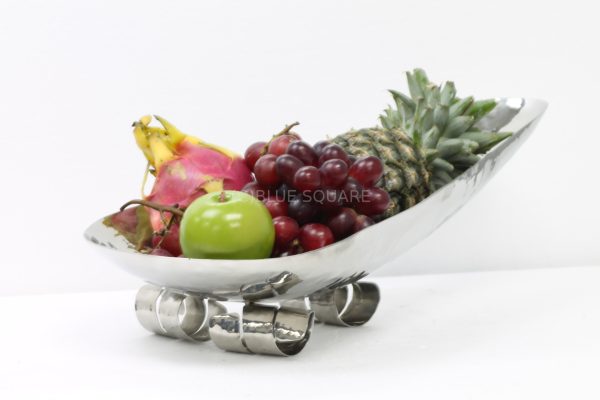 Boat bowl  with twist base - SBWBTW0400