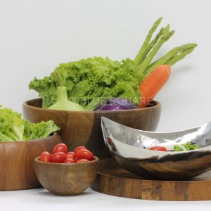 Wood display bowl - WBWFTB0200