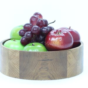 wood bowl flat end - WBWHXB0240