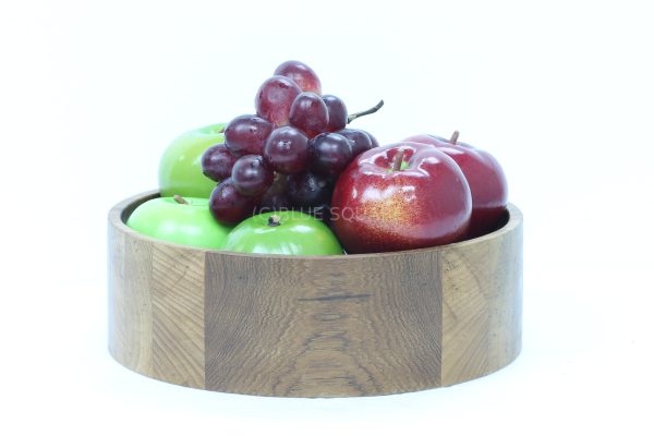 wood bowl flat end - WBWHXB0240