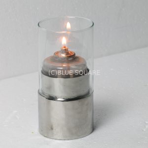 Candle round with glass cover - SCHRDG0075