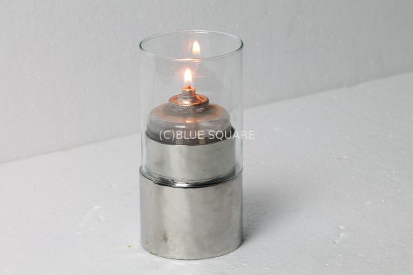 Candle round with glass cover - SCHRDG0075