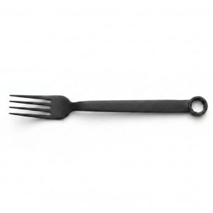 DINNER FORK BLACK TITANIUM- WRENCH HANDLE